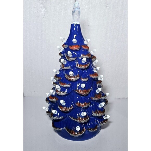 Santas Workshop Collegiate Ceramic Tree ~ U Of Florida Gators ~ 14” - RARE Mint - Picture 8 of 8